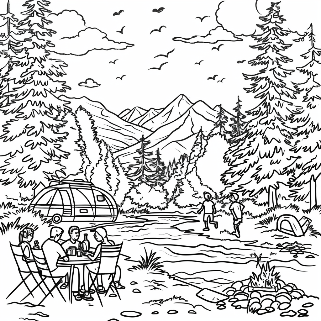 Forest Whispers – A Family's Quiet Escape