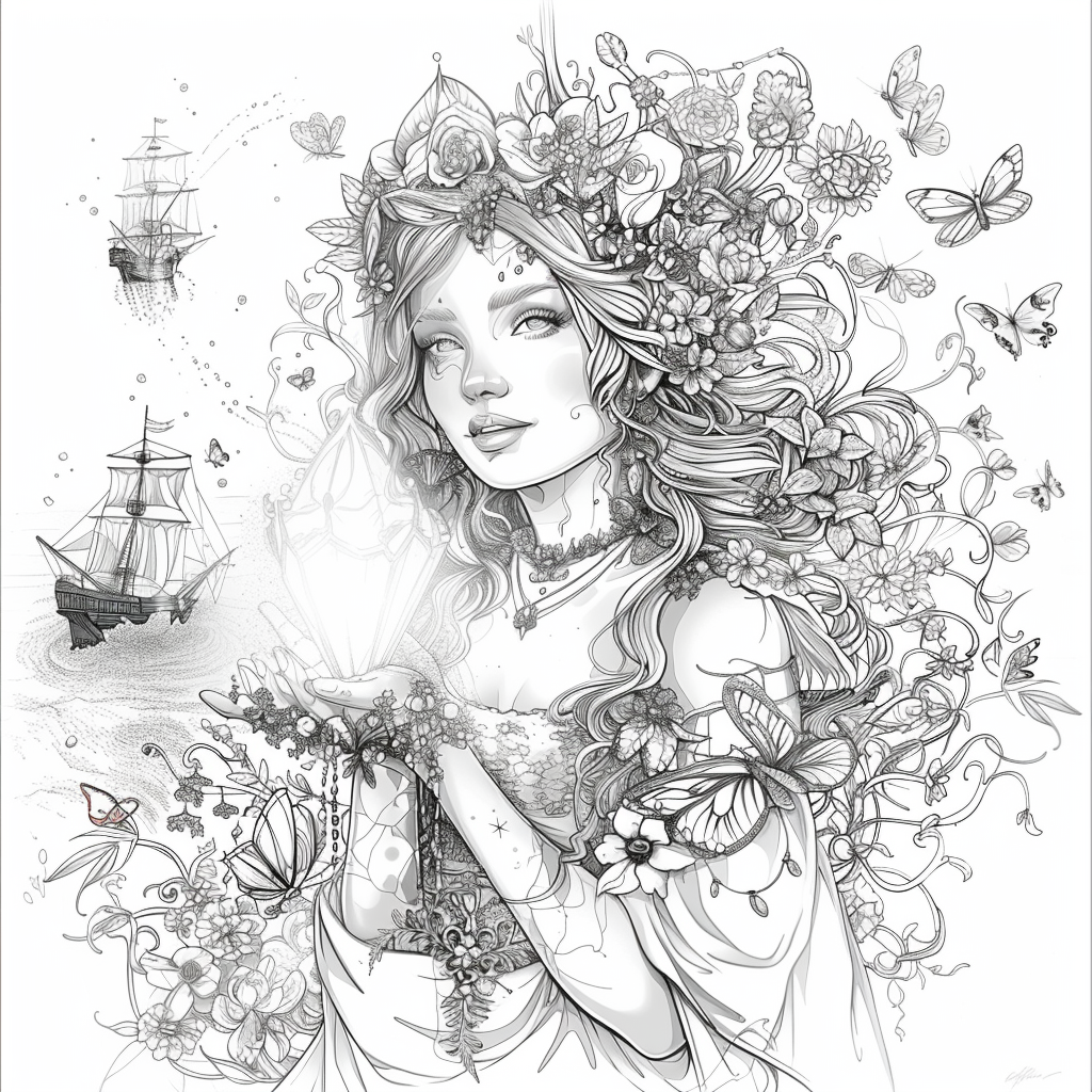 The Ocean Goddess of the Crystal Light