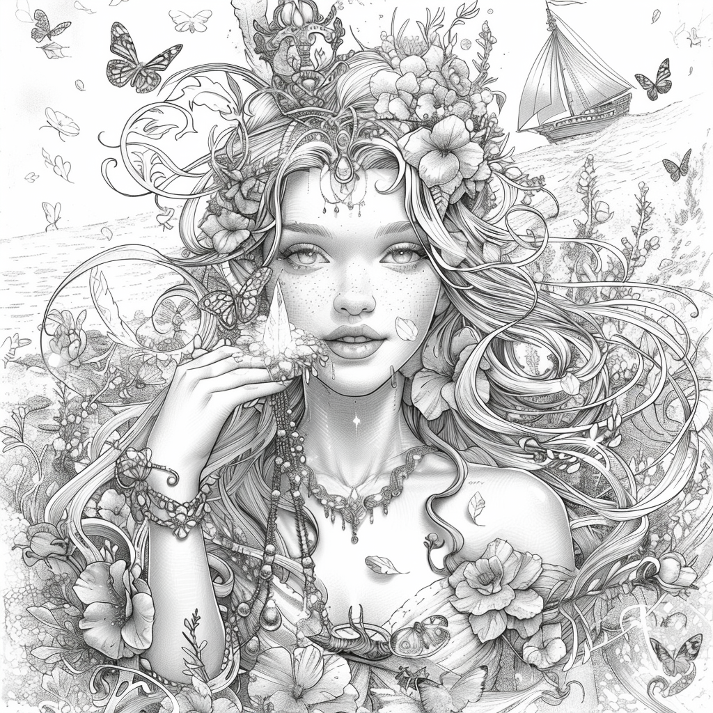The Ocean Goddess of the Crystal Light