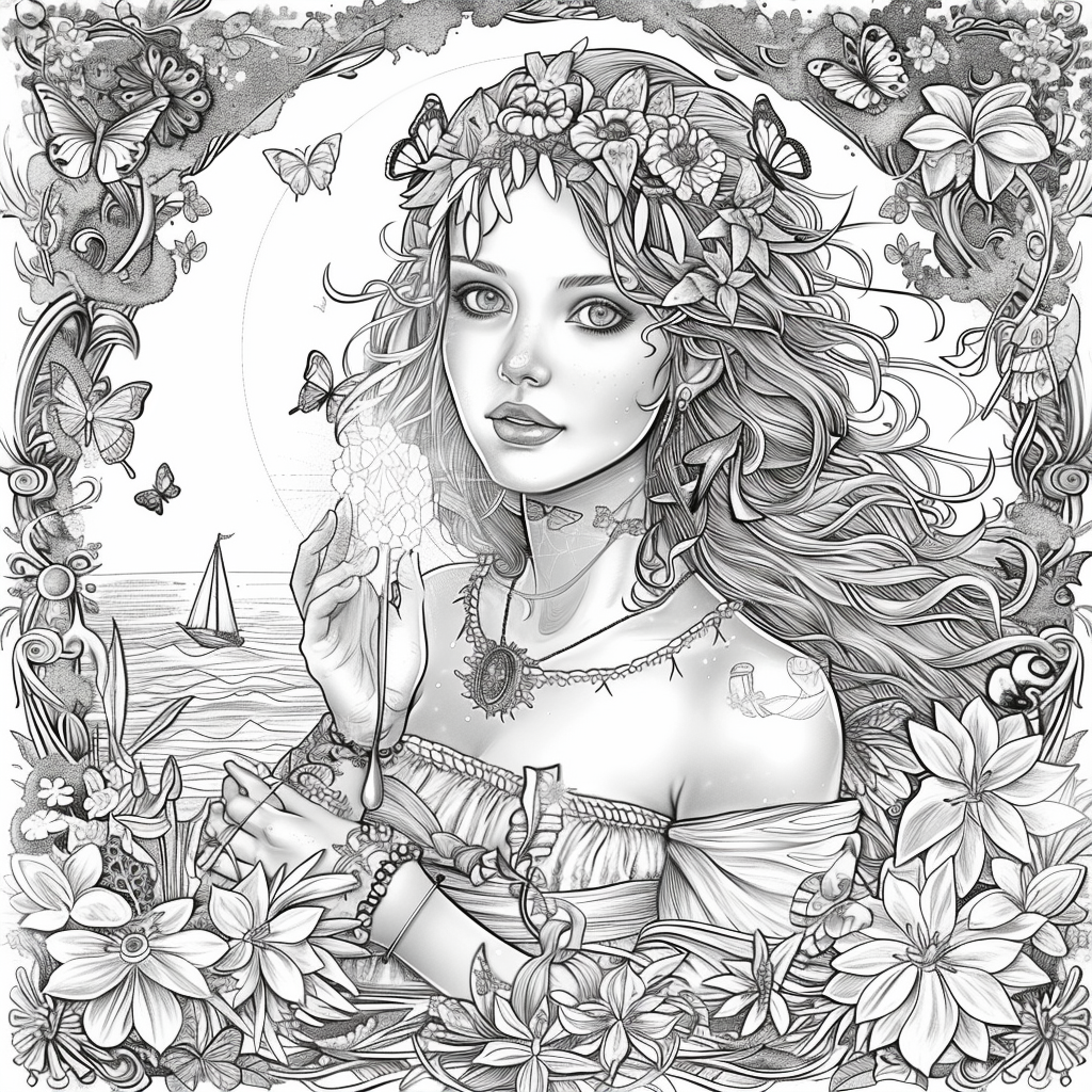 The Ocean Goddess of the Crystal Light