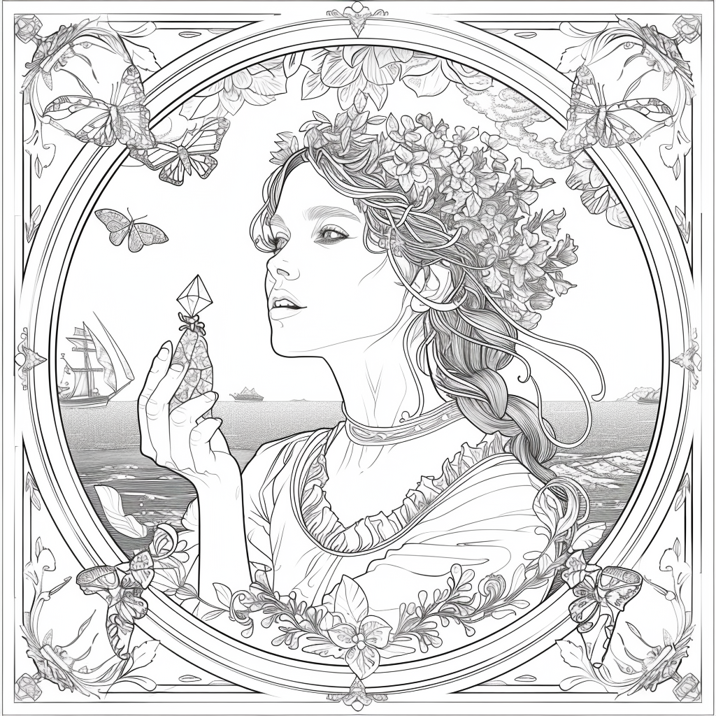 The Ocean Goddess of the Crystal Light