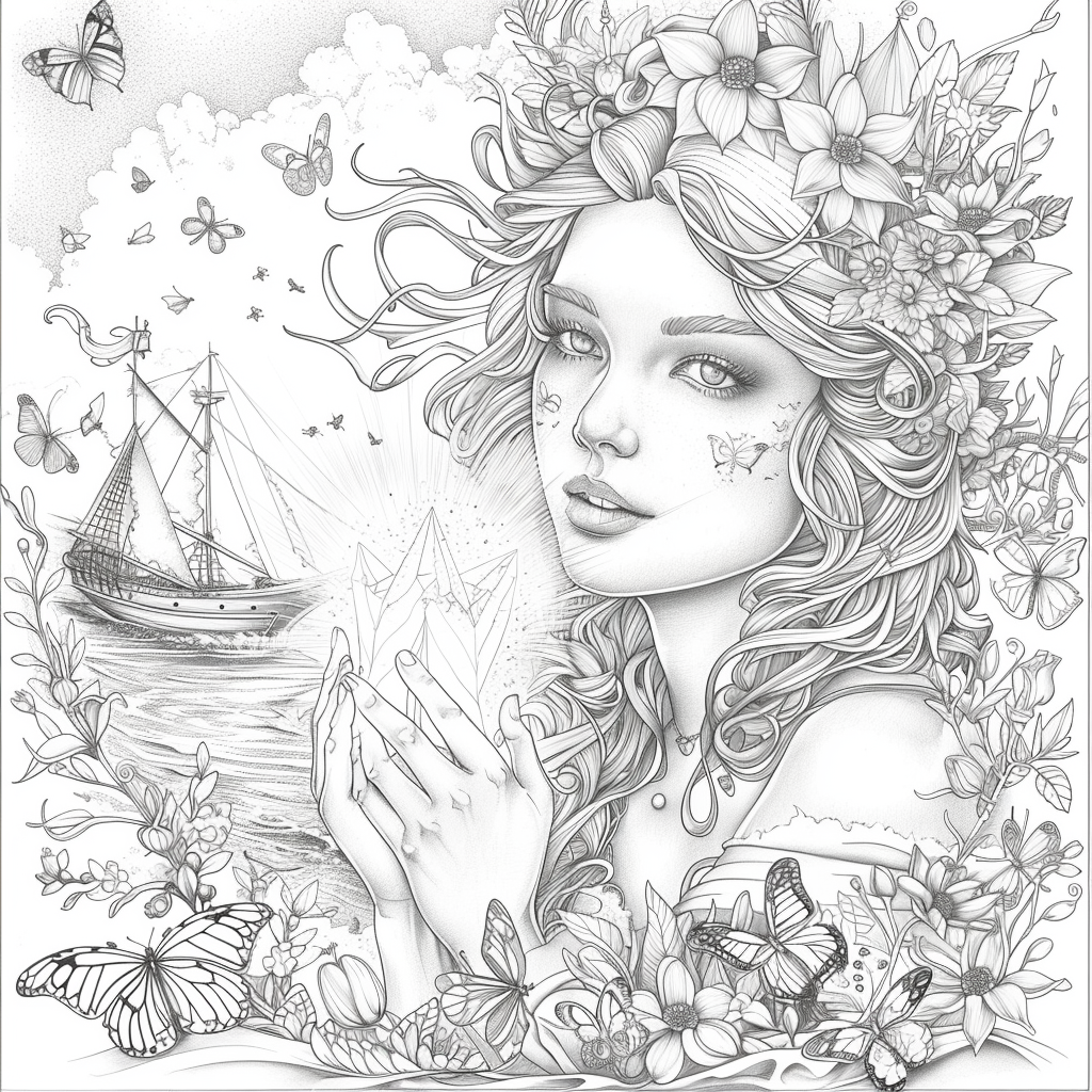 The Ocean Goddess of the Crystal Light