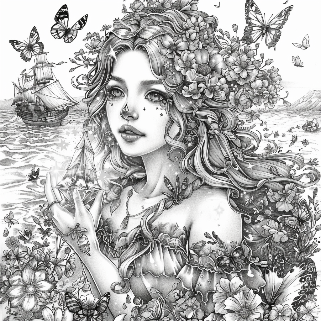 The Ocean Goddess of the Crystal Light
