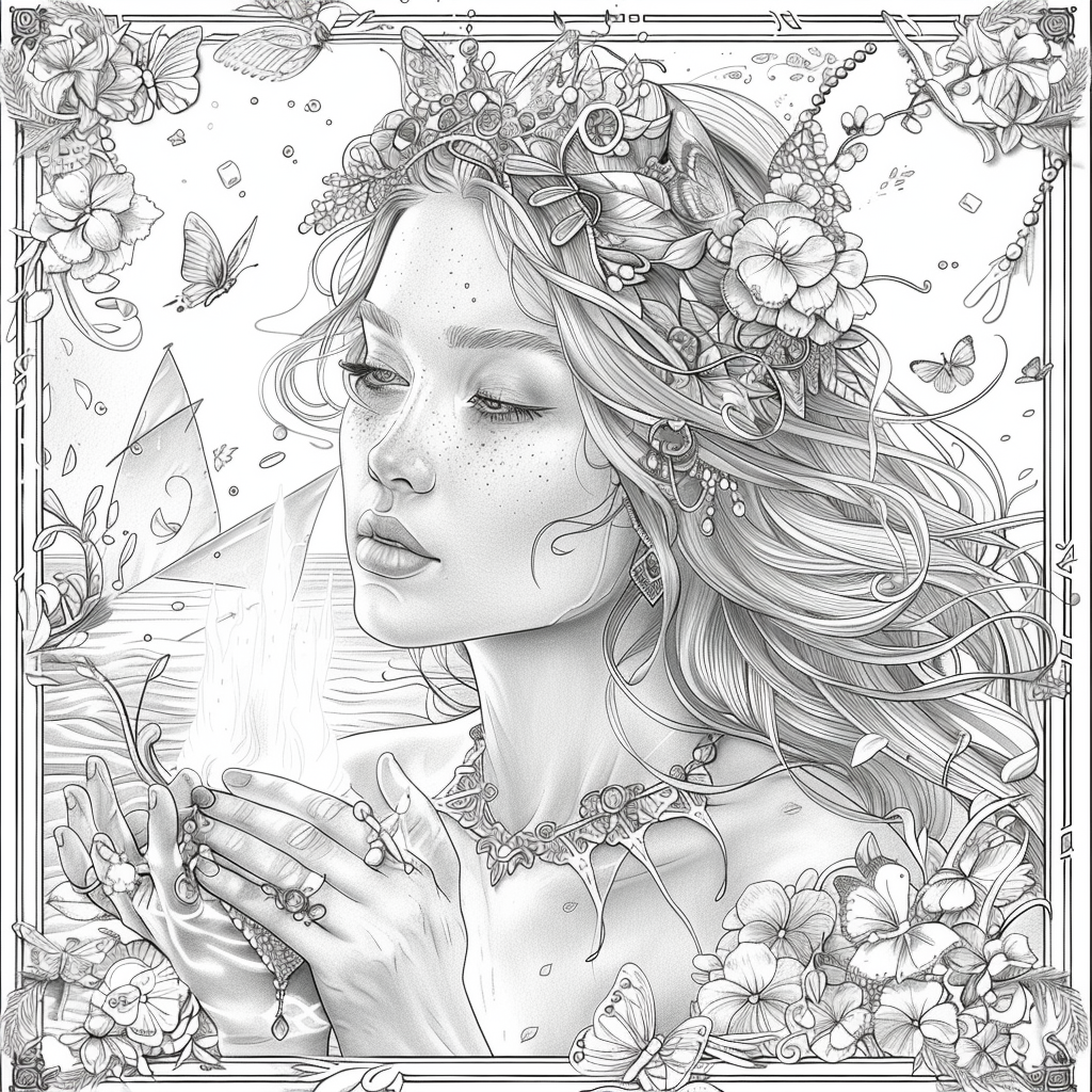 The Ocean Goddess of the Crystal Light