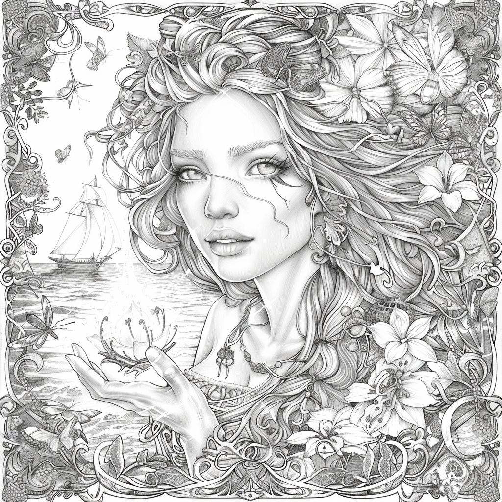 The Ocean Goddess of the Crystal Light