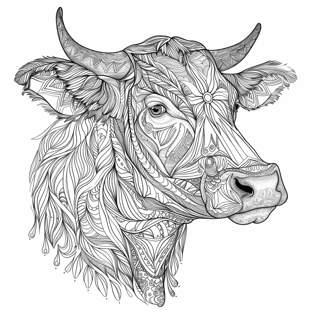 he Festival Cow of Color and Joy