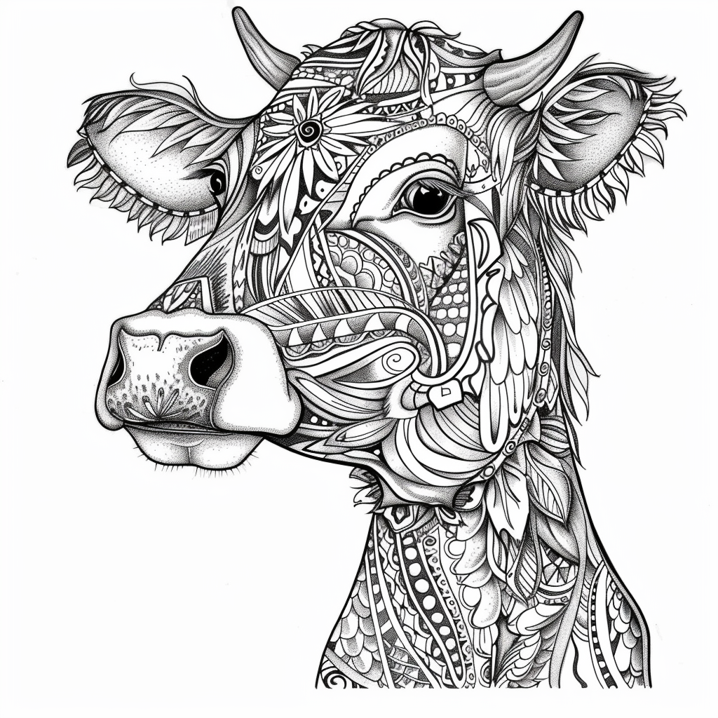 he Festival Cow of Color and Joy
