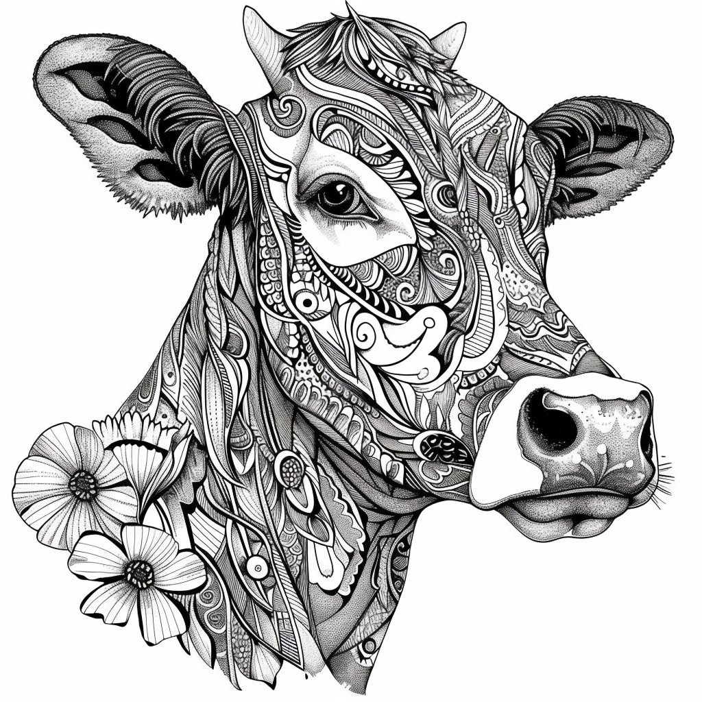 he Festival Cow of Color and Joy