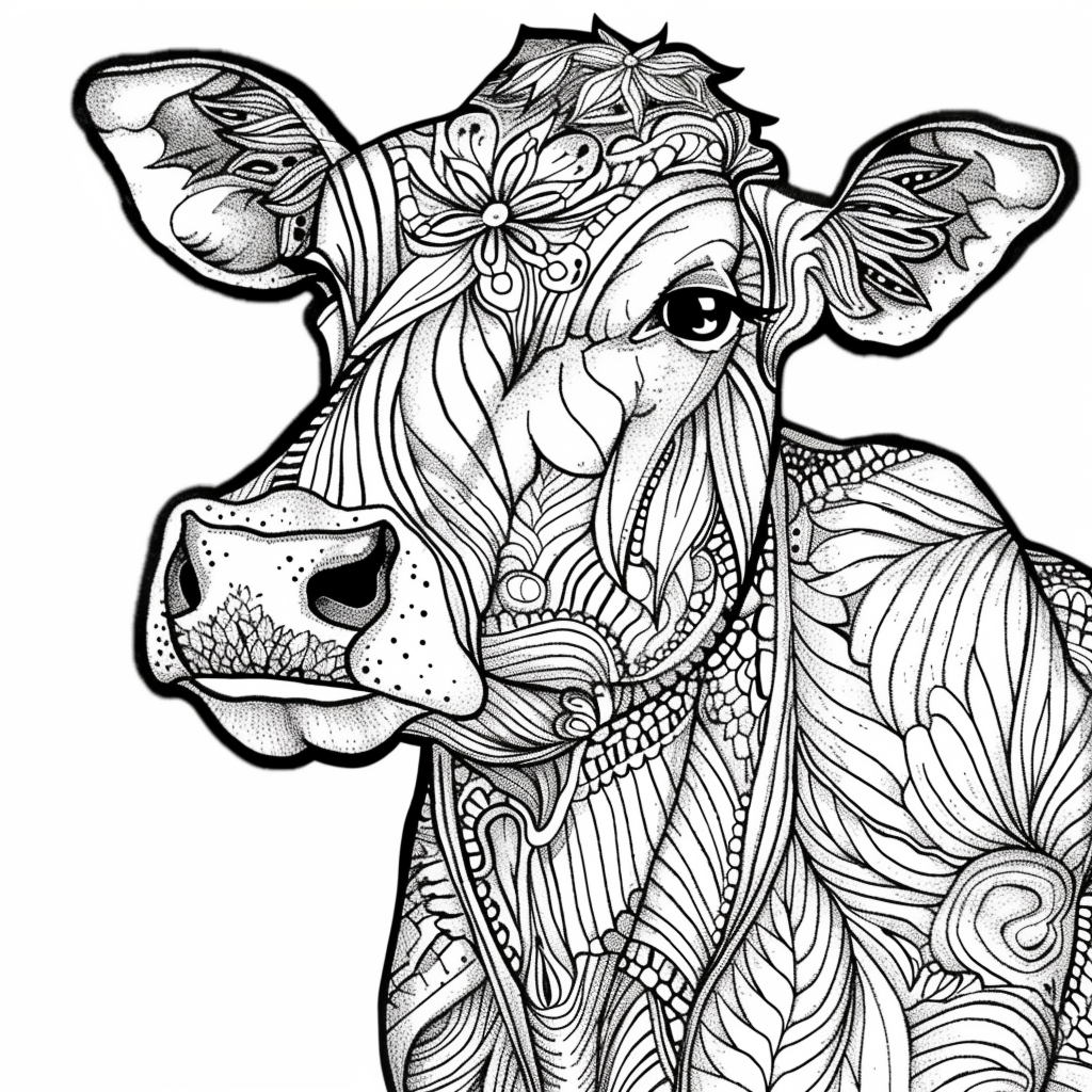 he Festival Cow of Color and Joy