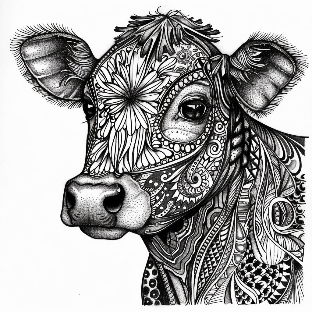 he Festival Cow of Color and Joy
