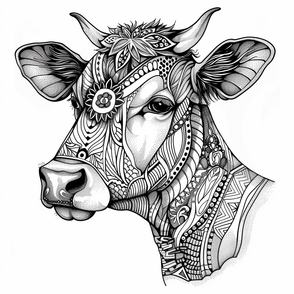 he Festival Cow of Color and Joy