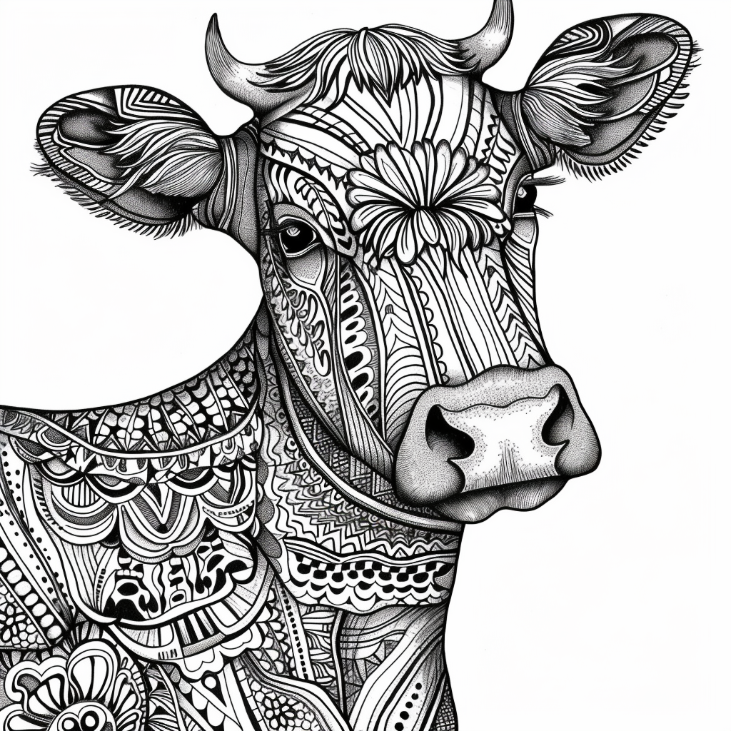 he Festival Cow of Color and Joy