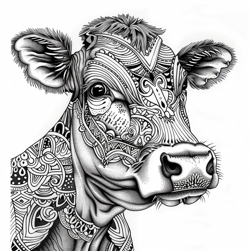 he Festival Cow of Color and Joy