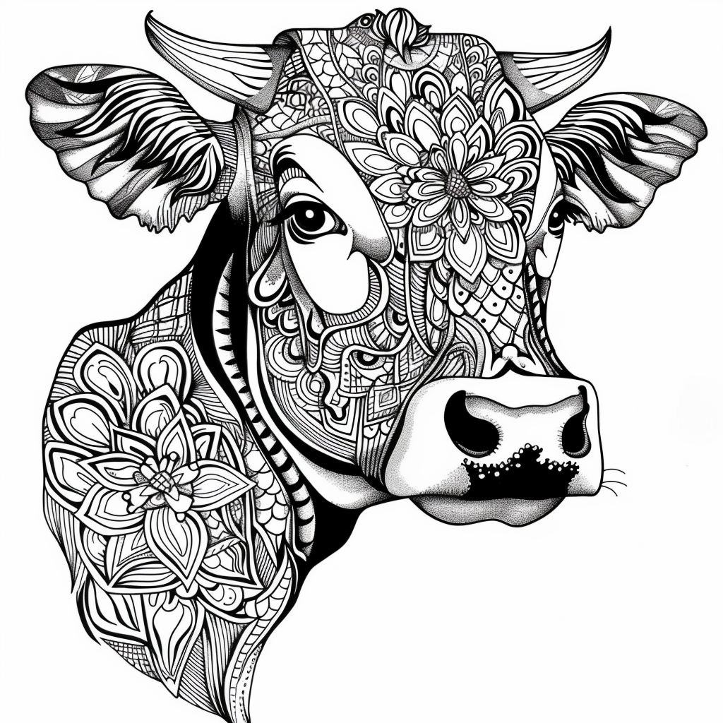 he Festival Cow of Color and Joy