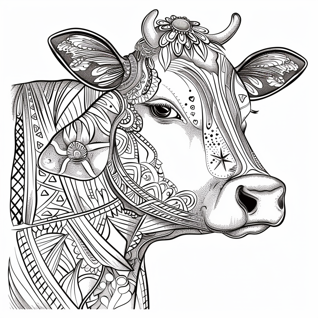 he Festival Cow of Color and Joy