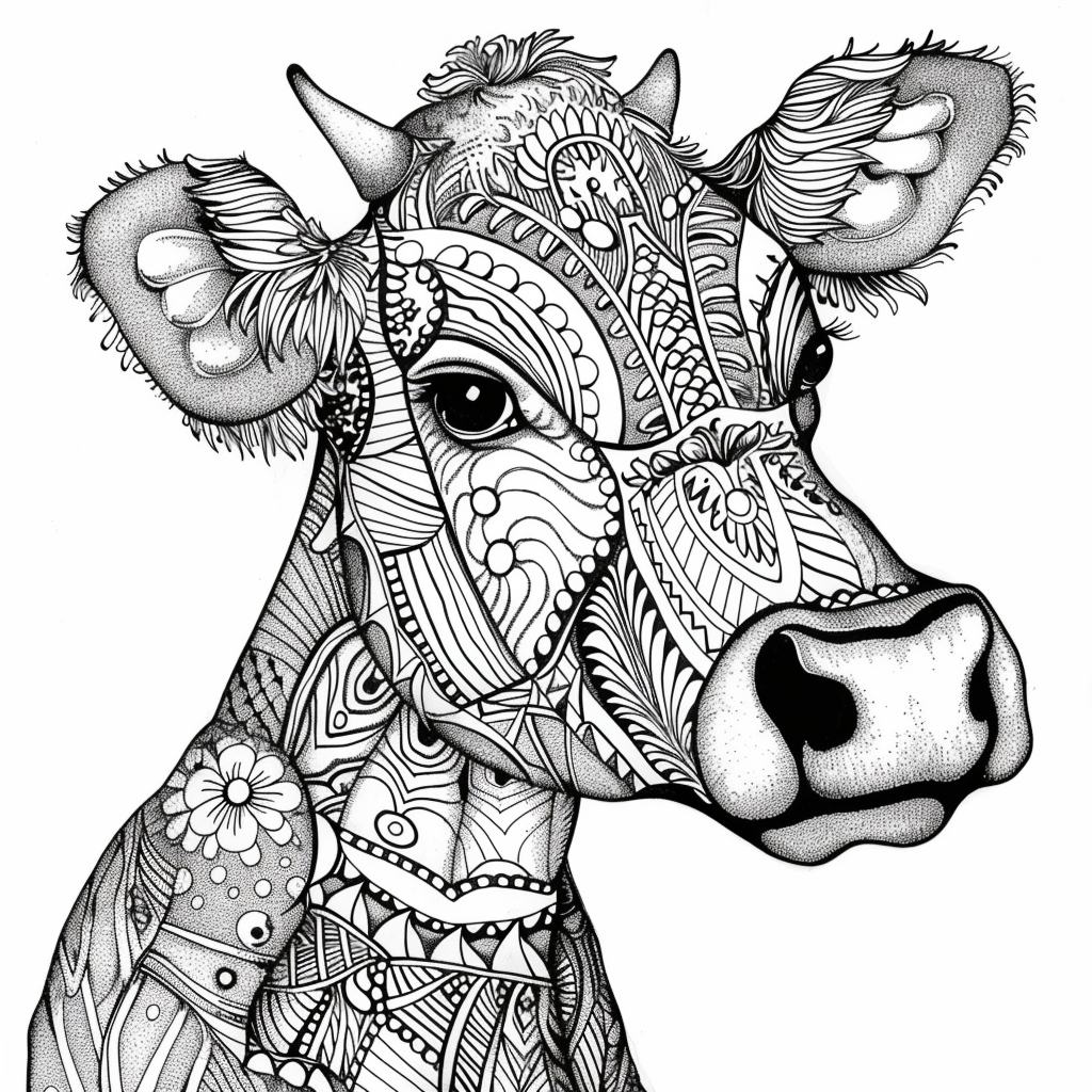 he Festival Cow of Color and Joy