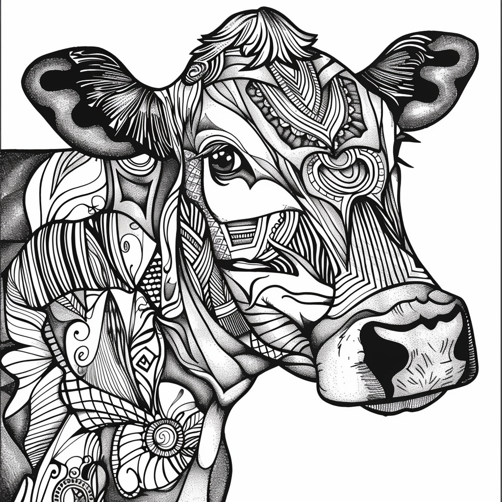he Festival Cow of Color and Joy