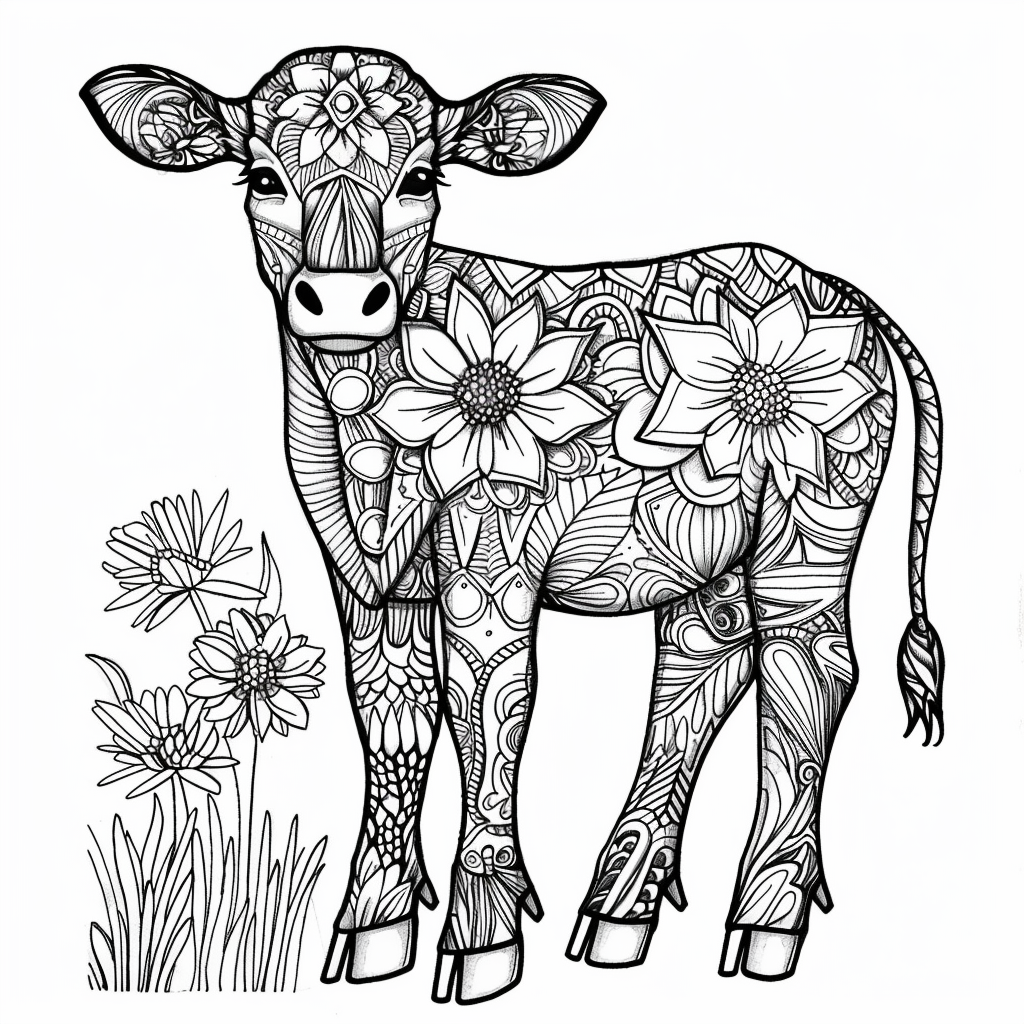 he Festival Cow of Color and Joy