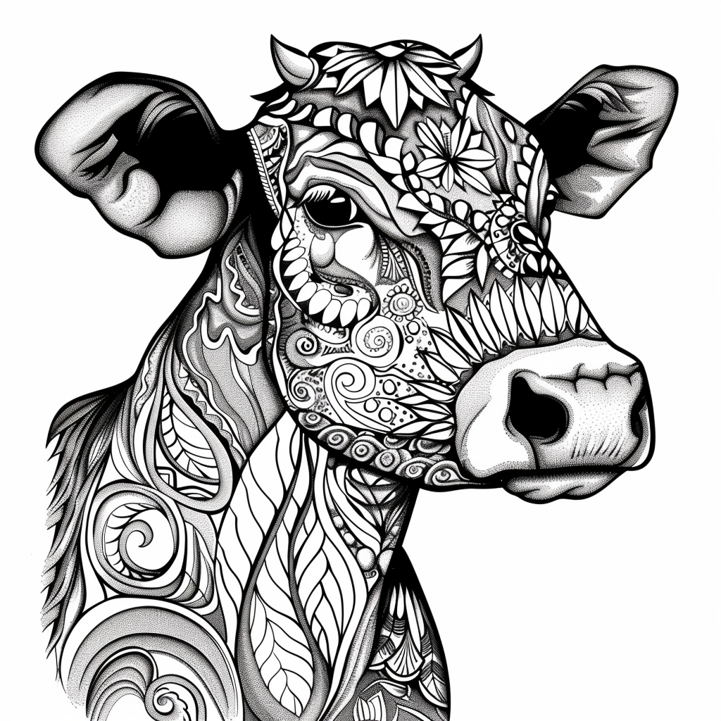 he Festival Cow of Color and Joy