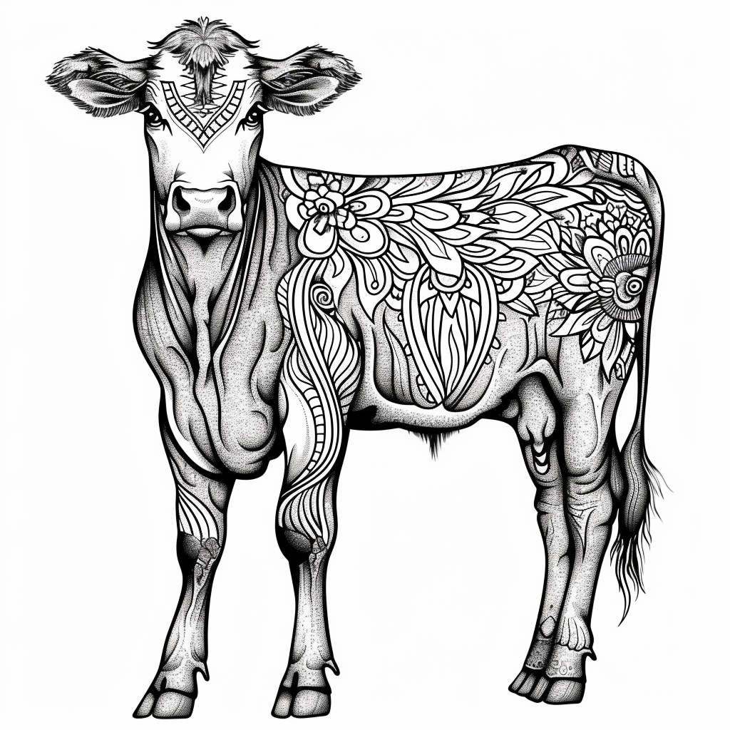 he Festival Cow of Color and Joy