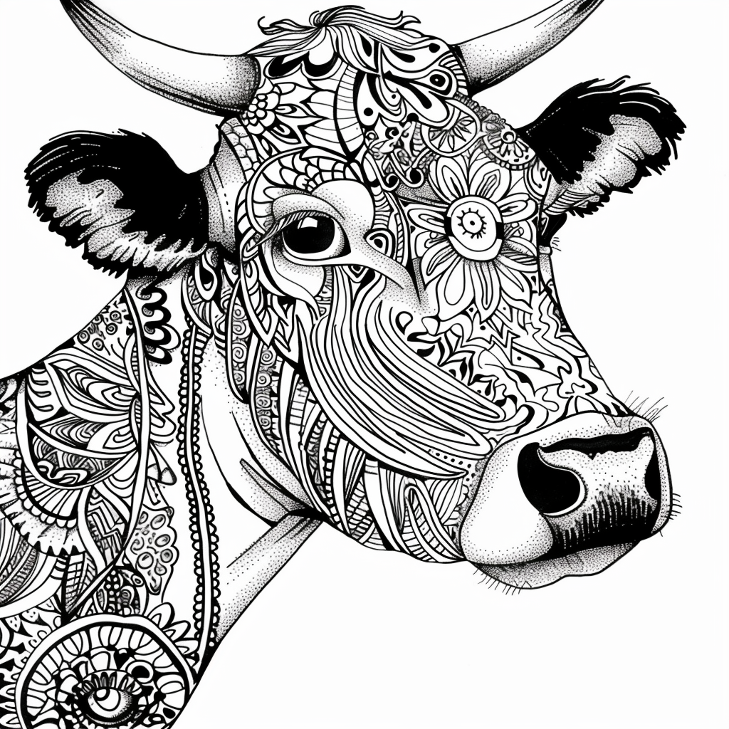 he Festival Cow of Color and Joy
