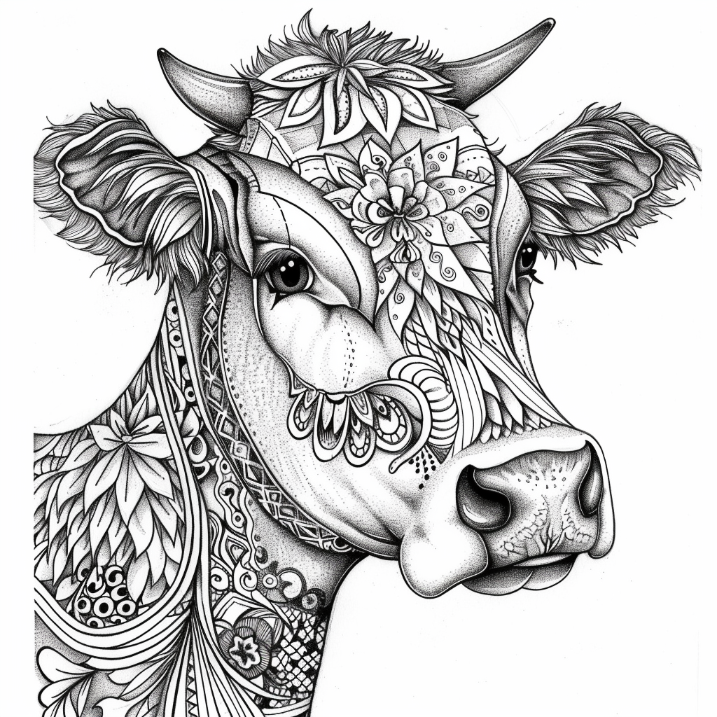 he Festival Cow of Color and Joy