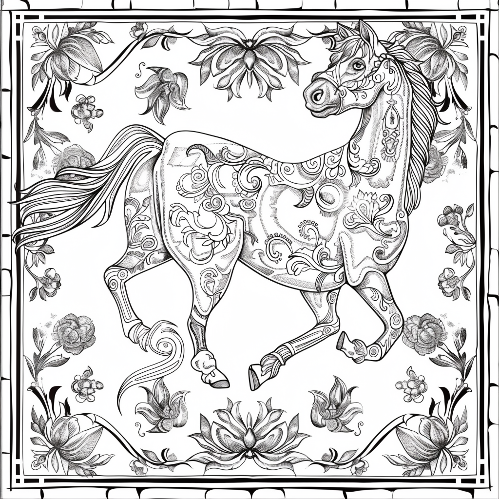 Floral Steed of the Eastern Winds