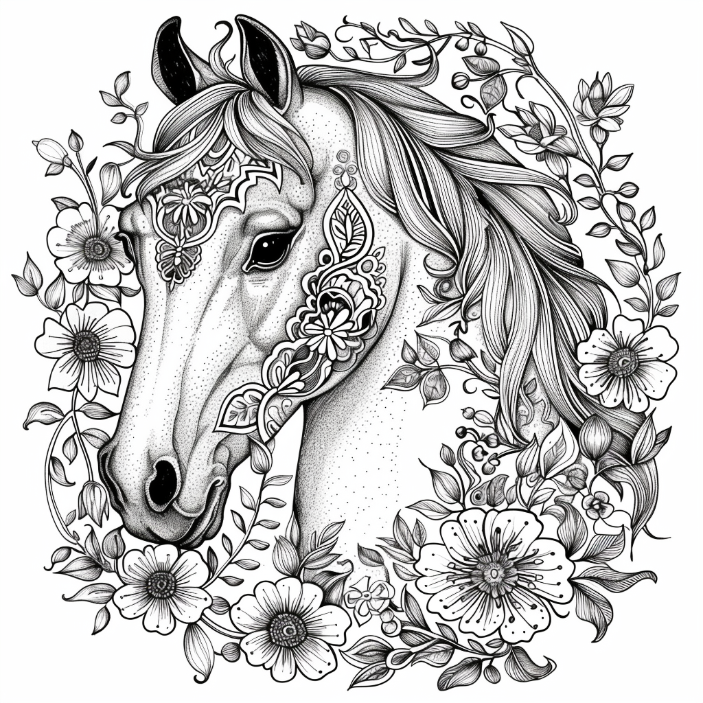 Floral Steed of the Eastern Winds