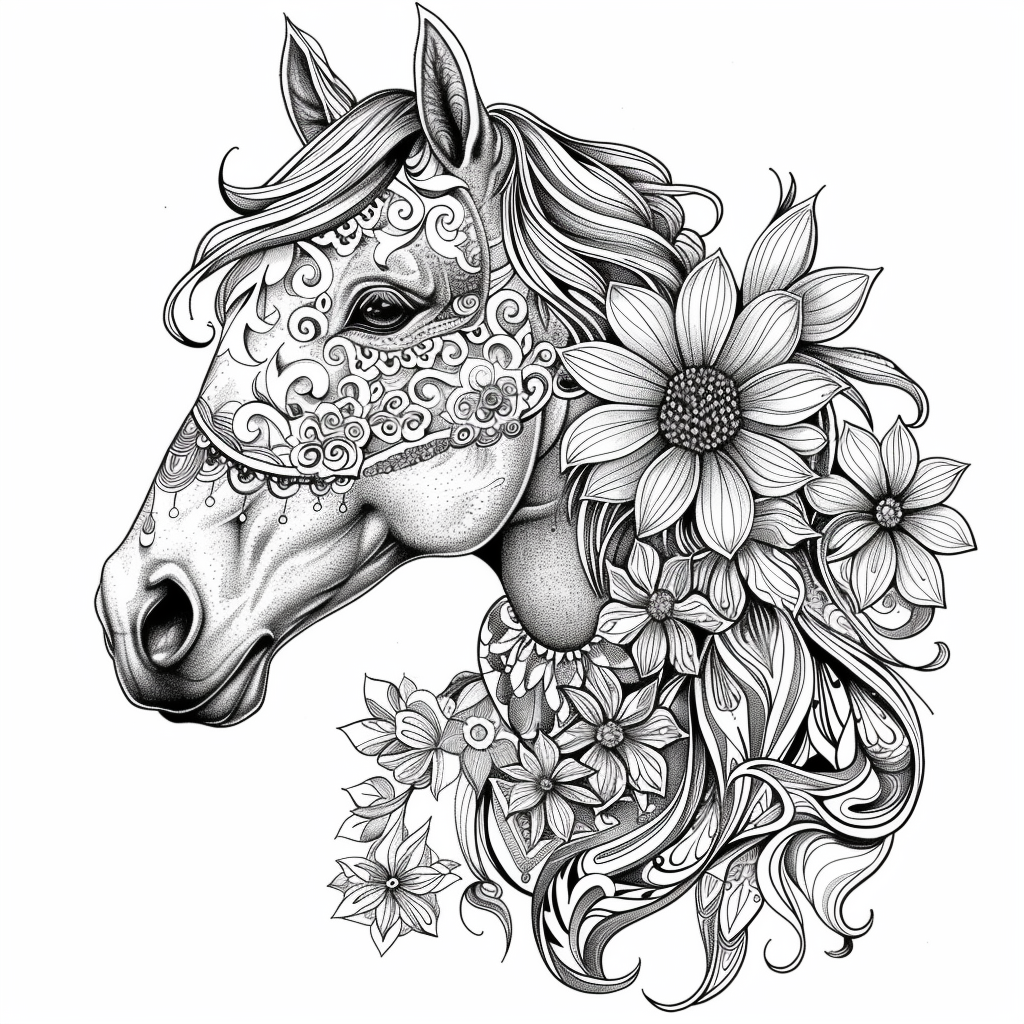 Floral Steed of the Eastern Winds