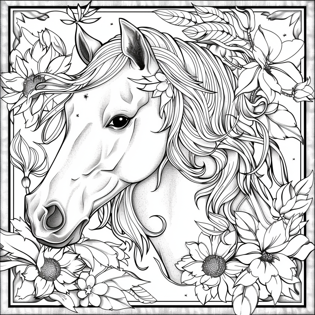 Floral Steed of the Eastern Winds