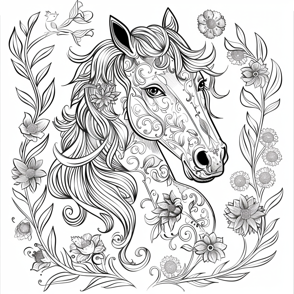 Floral Steed of the Eastern Winds