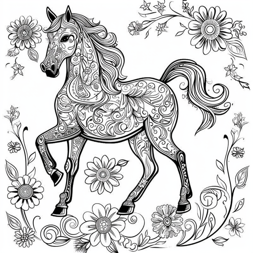 Floral Steed of the Eastern Winds