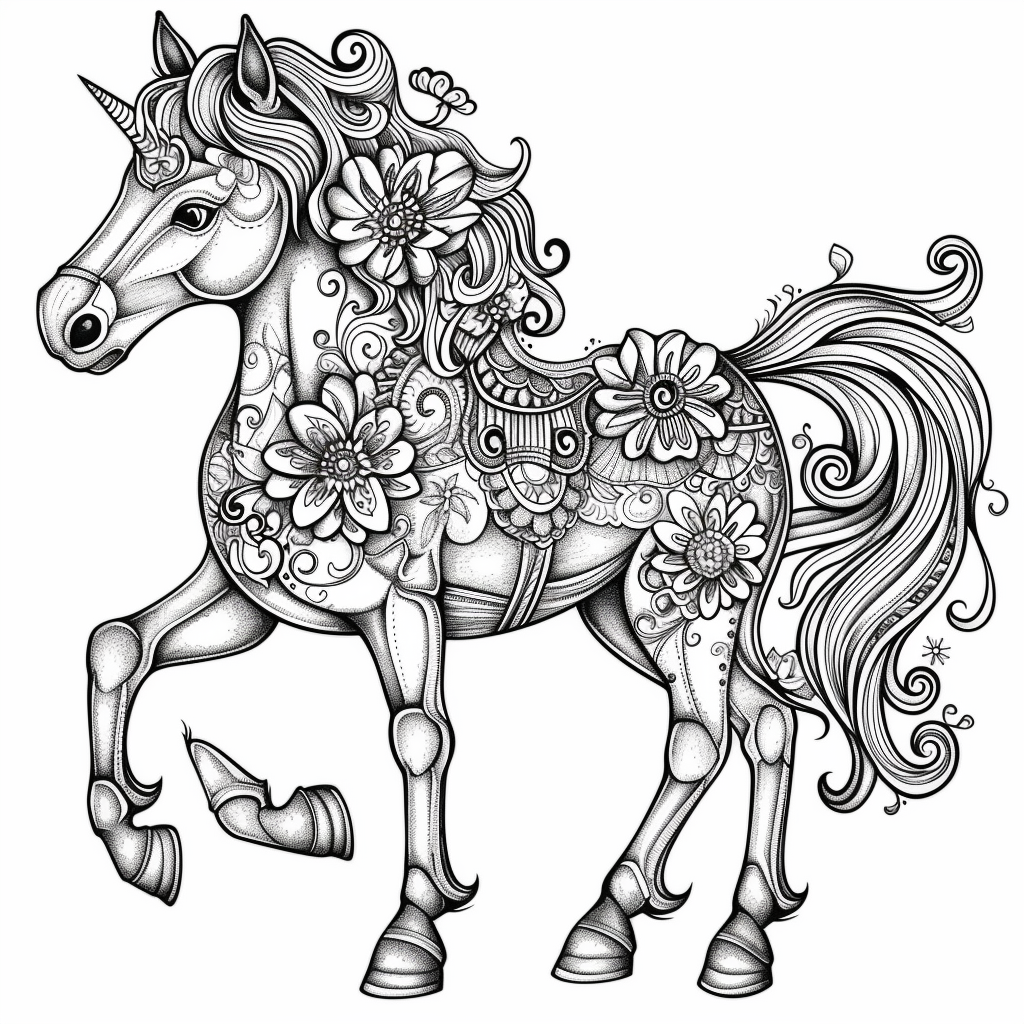 Floral Steed of the Eastern Winds