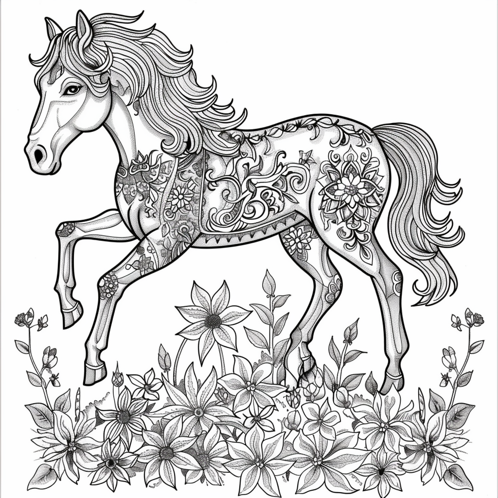Floral Steed of the Eastern Winds