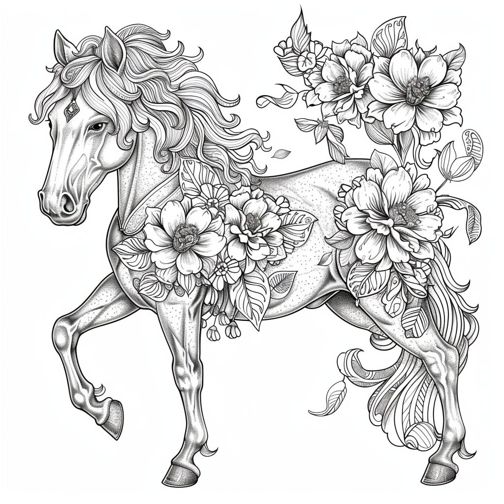 Floral Steed of the Eastern Winds