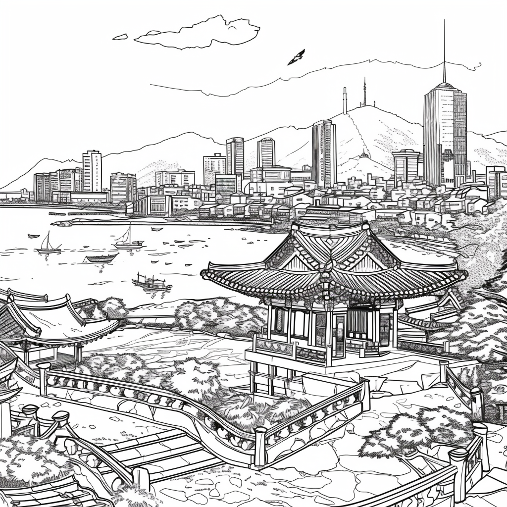 Coastal Colors of Busan