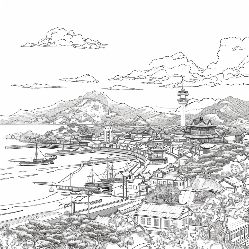 Coastal Colors of Busan