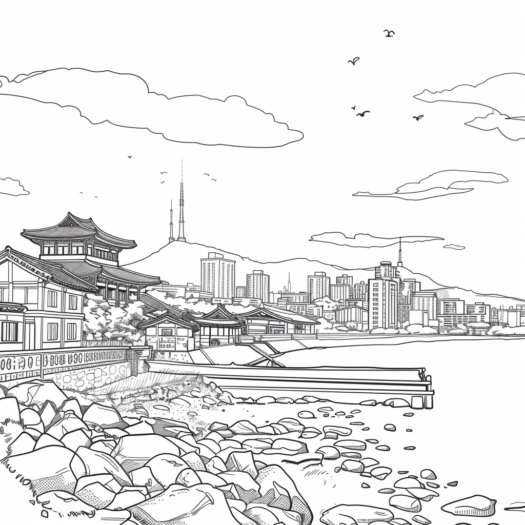 Coastal Colors of Busan