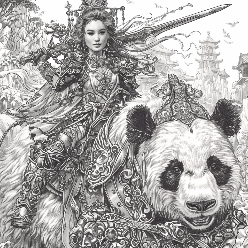 The Crimson Court – Portrait of the Royal Blossom