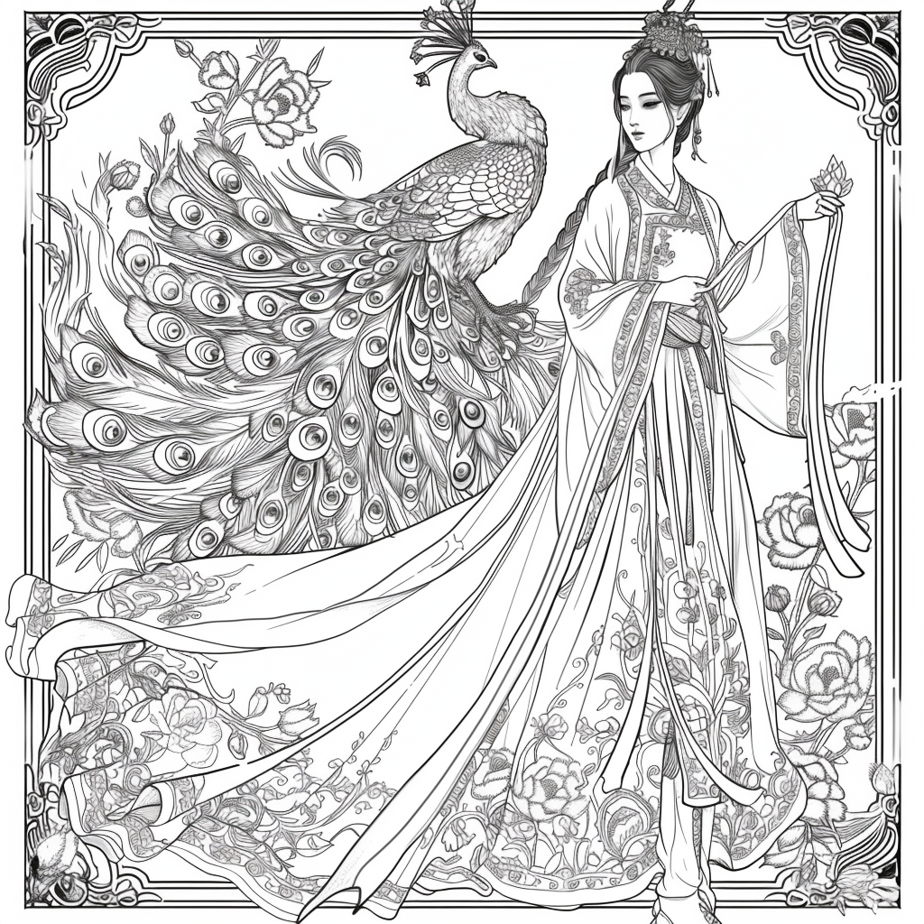 The Peacock Empress of Radiant Harmony