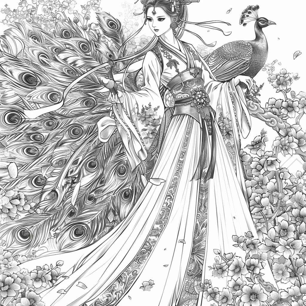 The Peacock Empress of Radiant Harmony