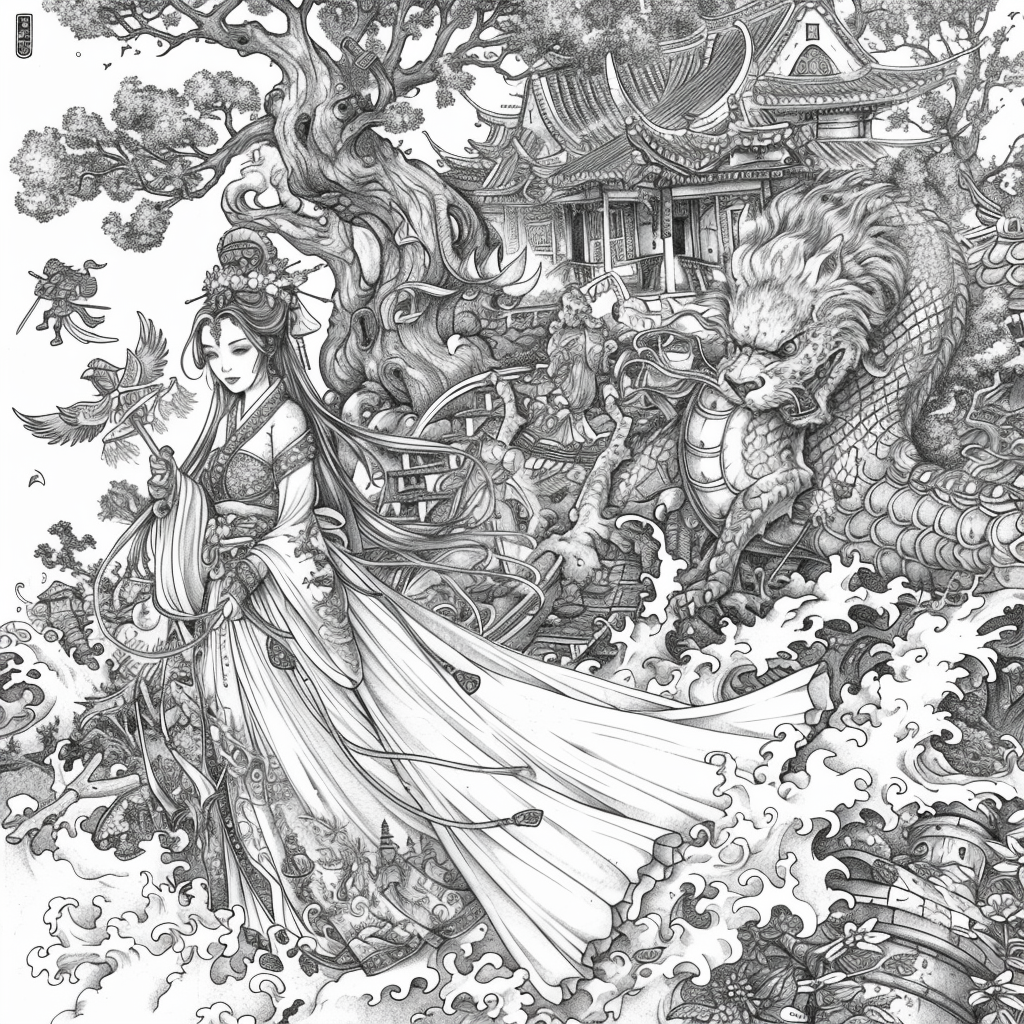 Heavenly Grace: The Prayer of the Celestial Maiden.