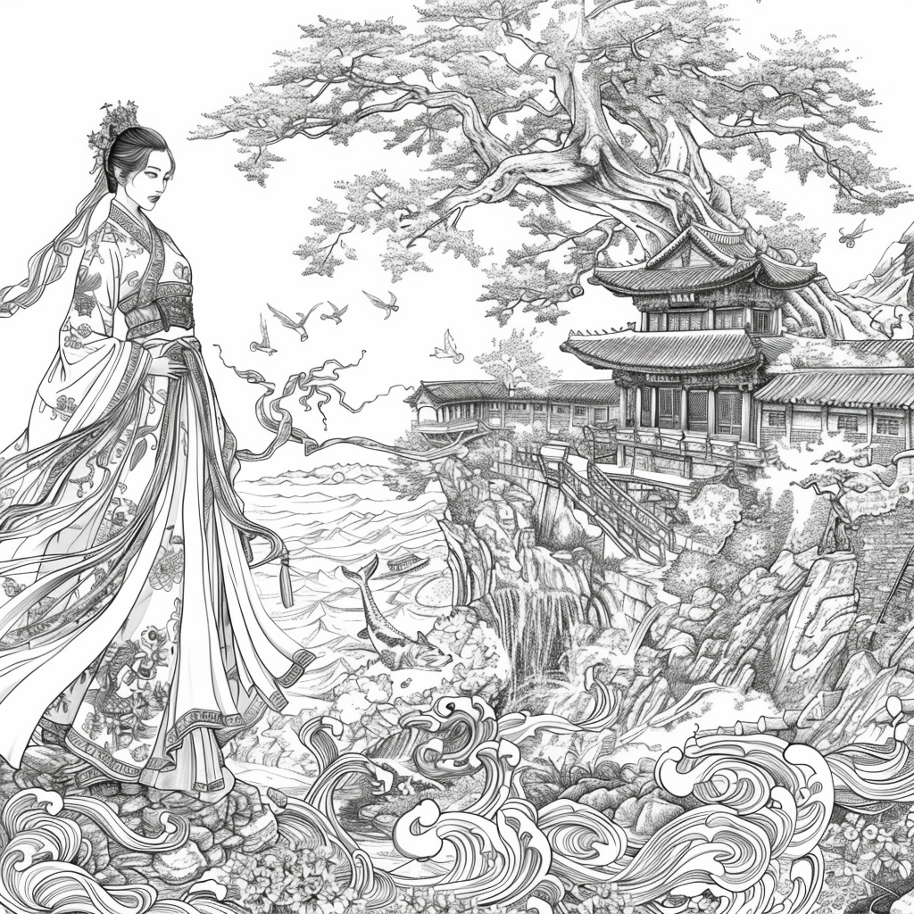 The Sky Princess of Blossoming Realms