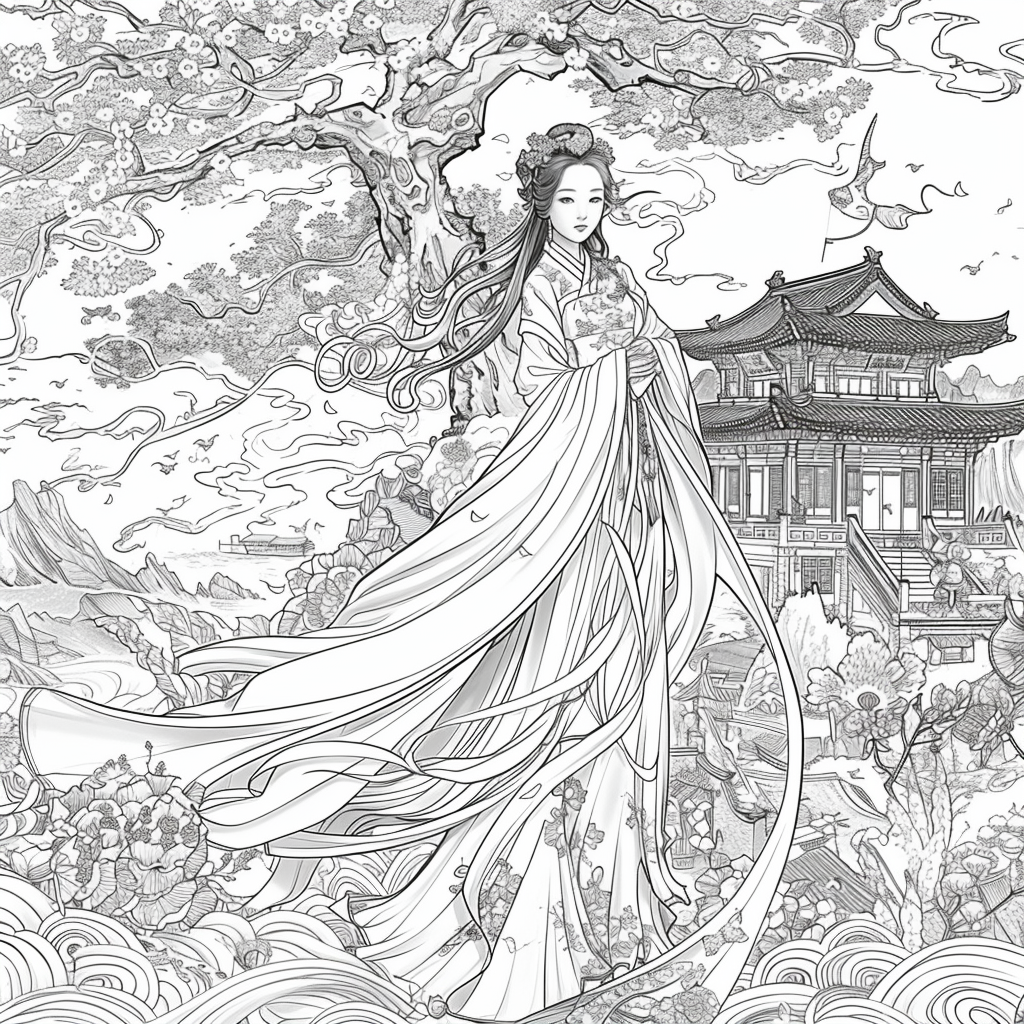 The Sky Princess of Blossoming Realms