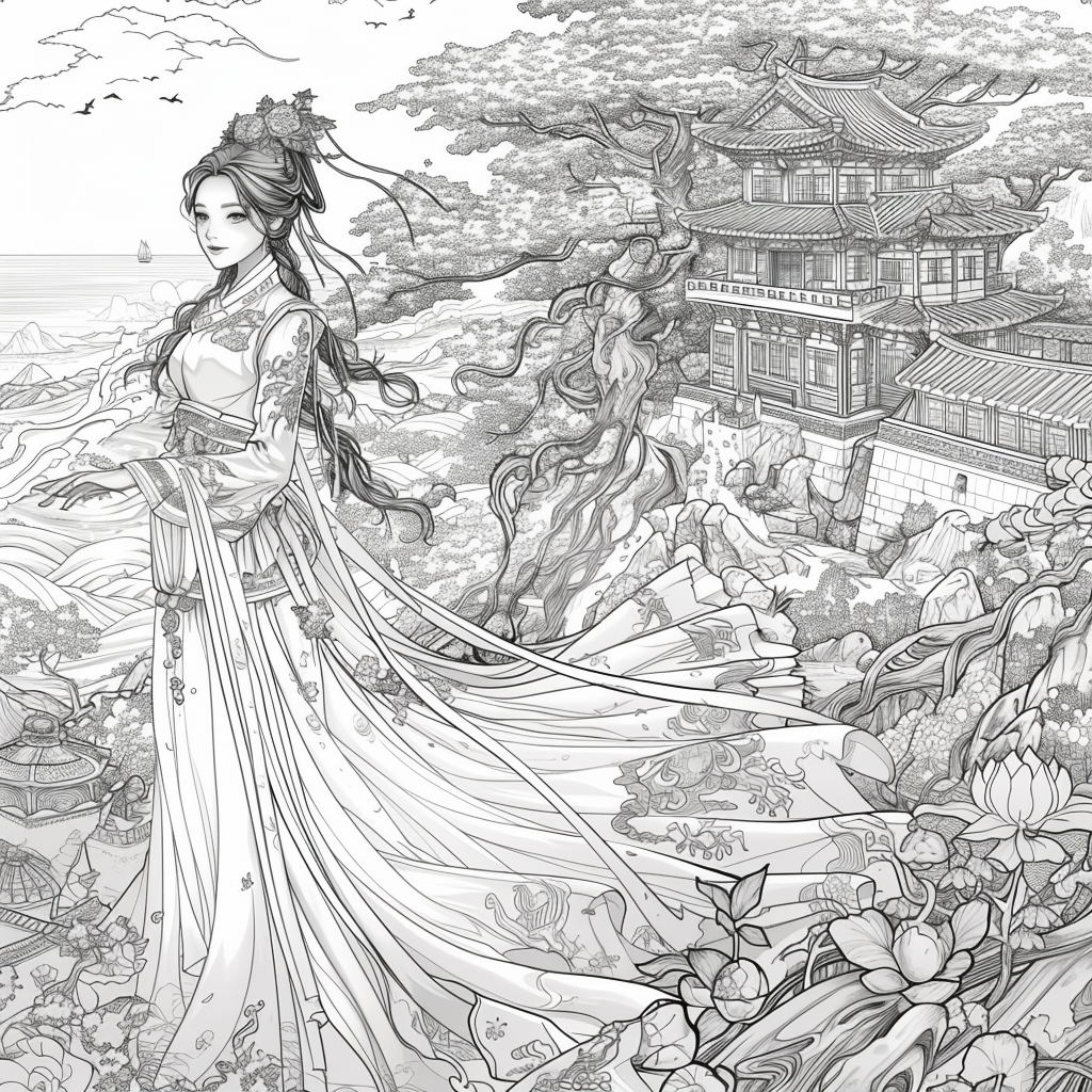 The Blossom Princess of the Golden Court