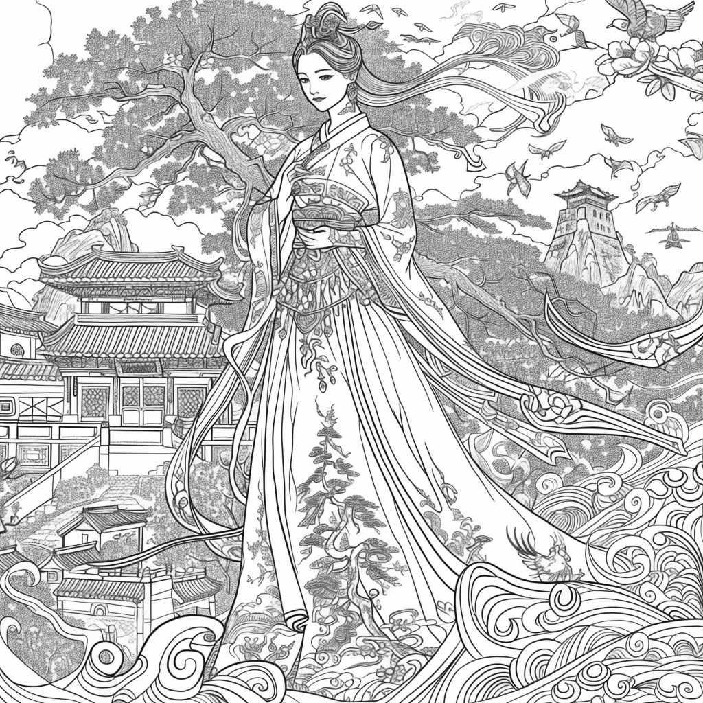 The Blossom Princess of the Golden Court