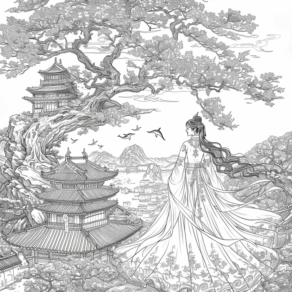 The Sky Princess of Blossoming Realms