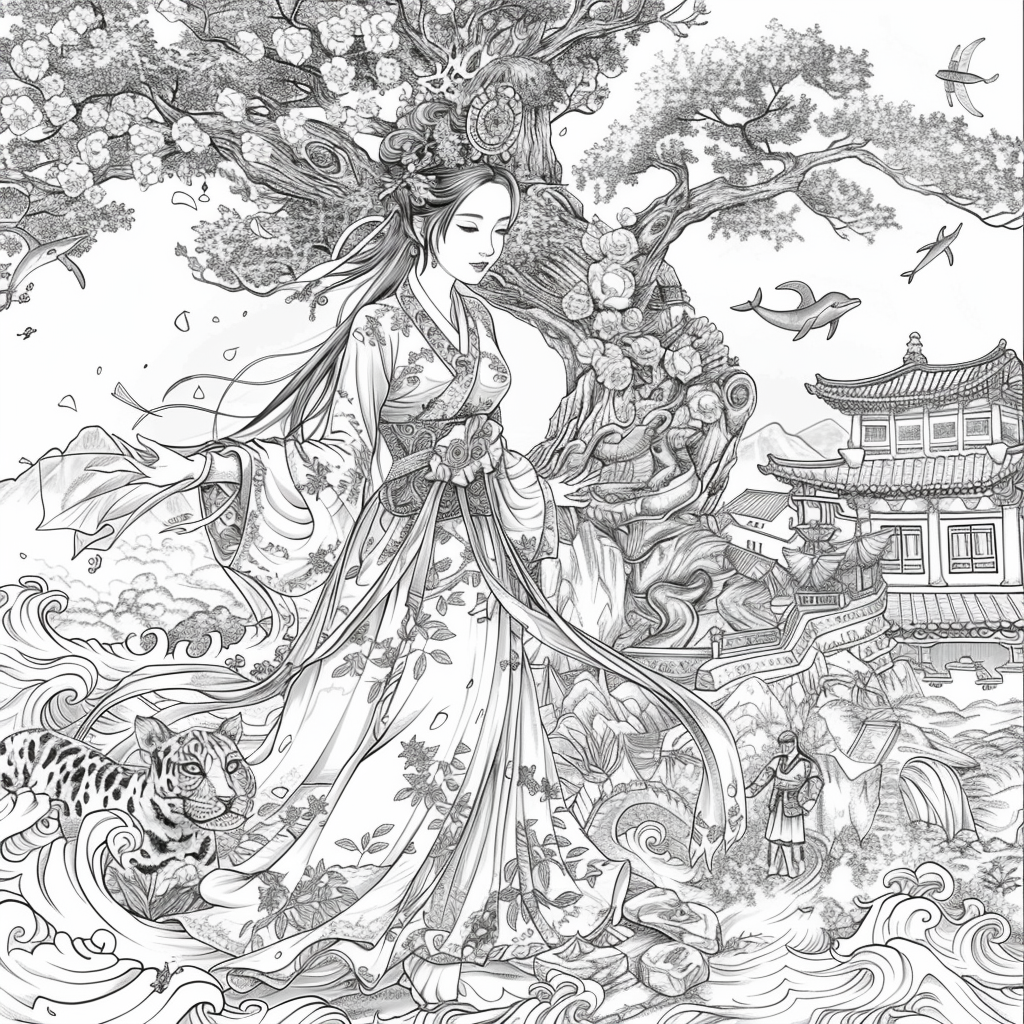 The Sky Princess of Blossoming Realms