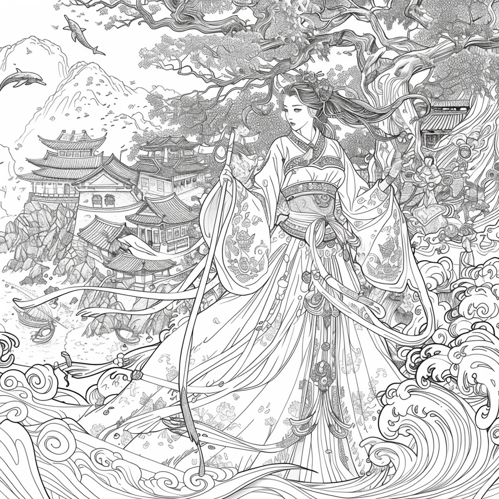 The Sky Princess of Blossoming Realms