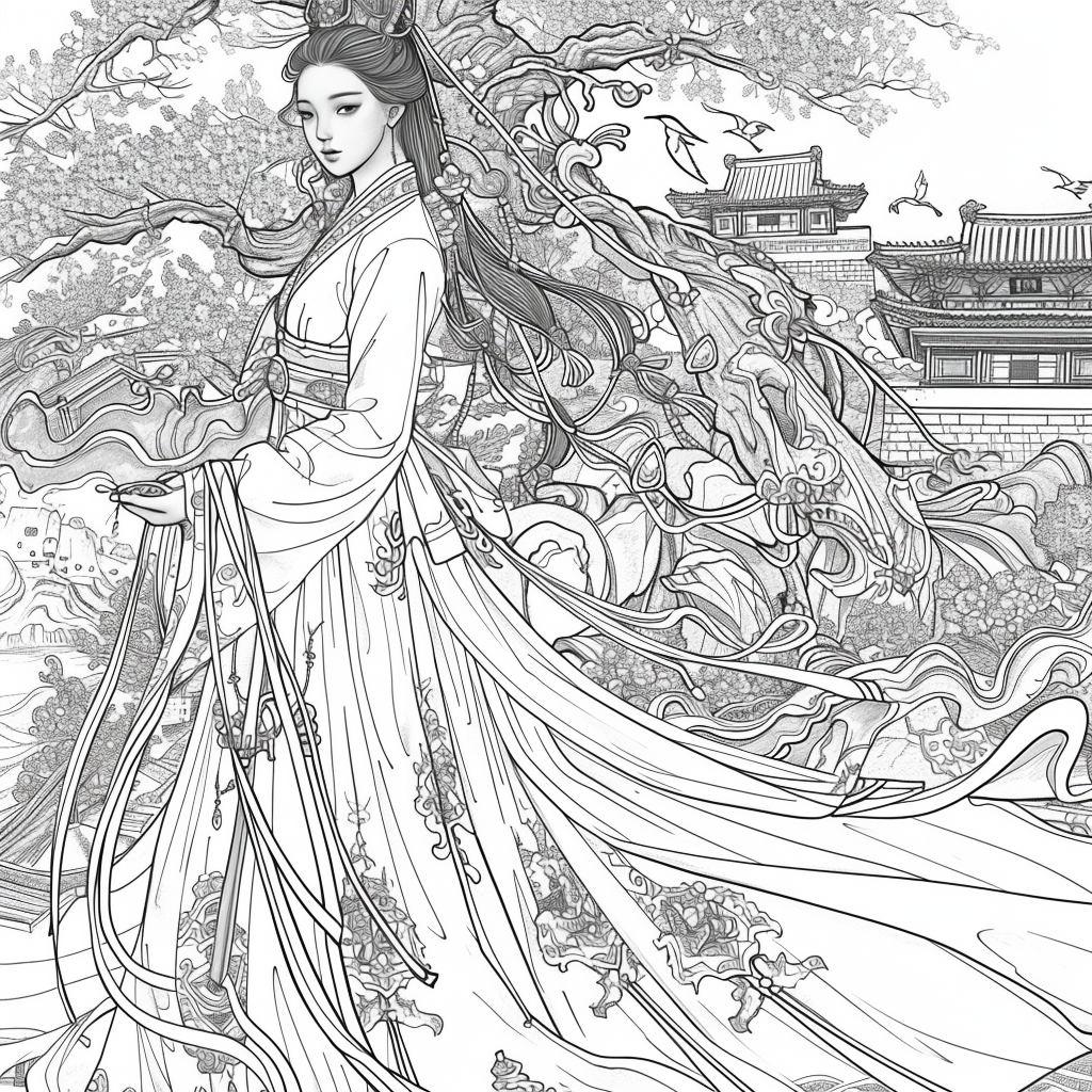 Celestial Goddess – Blessing of Peace and Life